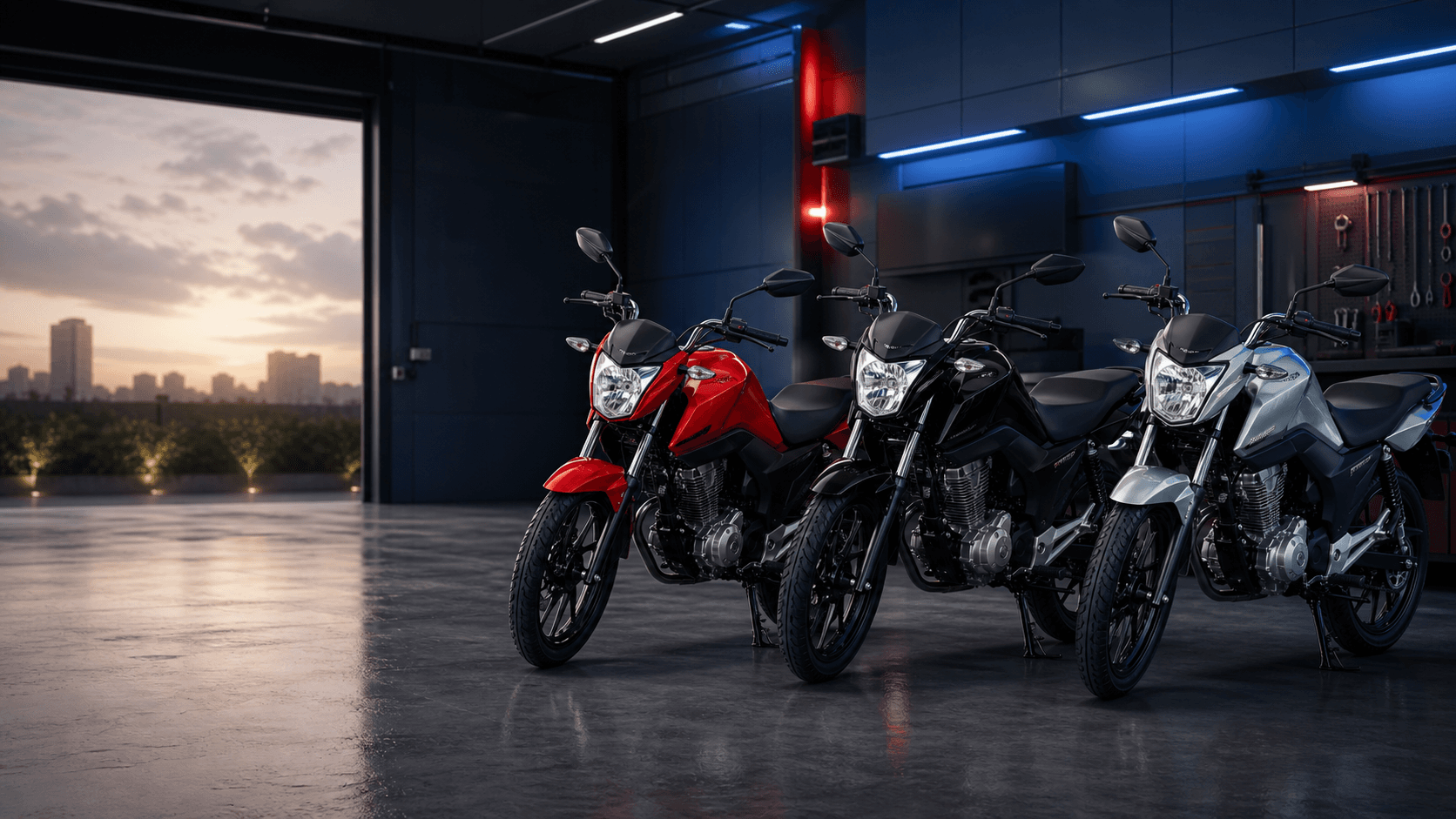 Frota de motos urbanas RDMLocar